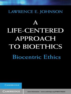 Cover of the book A Life-Centered Approach to Bioethics by Simon T. Bate, Robin A. Clark