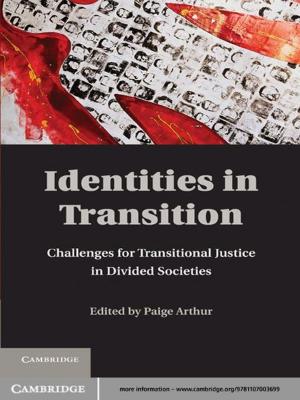 Cover of the book Identities in Transition by Diana Guzys, Rhonda Brown, Elizabeth Halcomb, Dean Whitehead