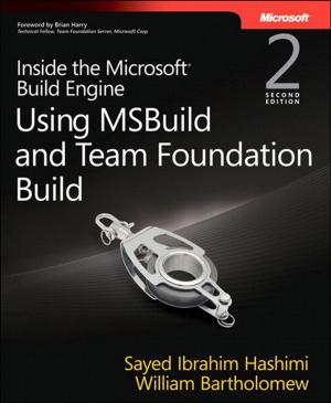 Cover of the book Inside the Microsoft Build Engine by Laura Lemay, Rafe Colburn, Jennifer Kyrnin