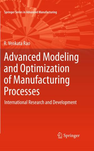 Cover of Advanced Modeling and Optimization of Manufacturing Processes