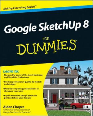 Cover of the book Google SketchUp 8 For Dummies by Vladimir Zelevinsky, Alexander Volya
