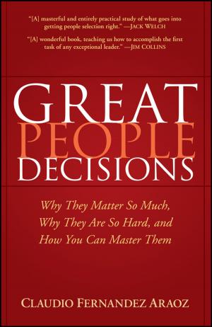 Cover of the book Great People Decisions by Suzanne B. Cassidy, Judith E. Allanson