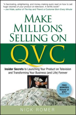 Book cover of Make Millions Selling on QVC