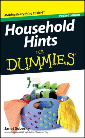 Cover of the book Household Hints For Dummies, Pocket Edition by Ronald A. Hites, Jonathan D. Raff