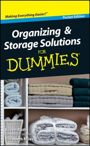 Cover of the book Organizing and Storage Solutions For Dummies®, Pocket Edition by Wiley