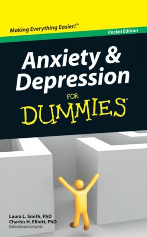 Book cover of Anxiety and Depression For Dummies?, Pocket Edition
