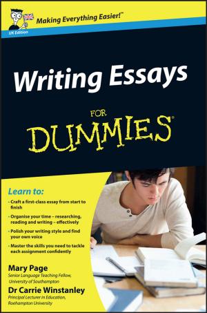 Cover of the book Writing Essays For Dummies by Howard Morgan, Phil Harkins, Marshall Goldsmith