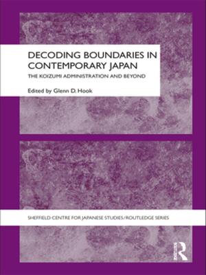Cover of the book Decoding Boundaries in Contemporary Japan by 