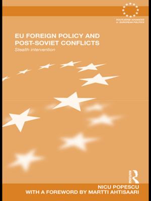Book cover of EU Foreign Policy and Post-Soviet Conflicts