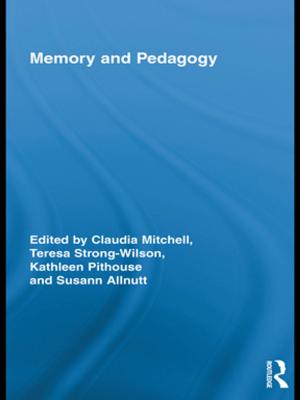 Cover of the book Memory and Pedagogy by Roy Kearsley