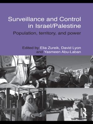 Cover of the book Surveillance and Control in Israel/Palestine by Jean-Germain Gros