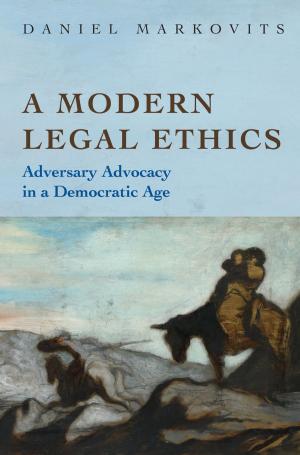 Cover of the book A Modern Legal Ethics by Sönke Johnsen