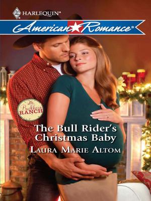 Book cover of The Bull Rider's Christmas Baby