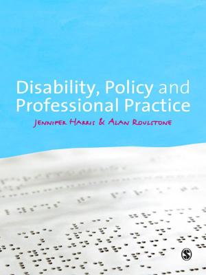 Cover of the book Disability, Policy and Professional Practice by Dr. Robert W. Pearson