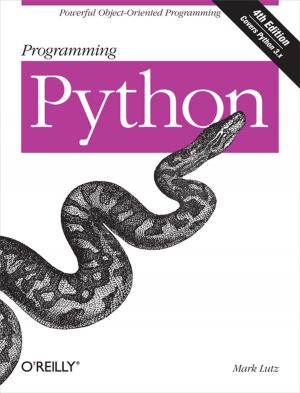 Cover of the book Programming Python by Gregory T Brown
