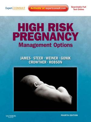 Book cover of High Risk Pregnancy E-Book