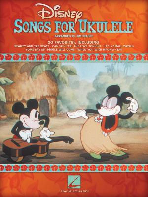 Cover of the book Disney Songs for Ukulele by Robert Lopez, Kristen Anderson-Lopez, Germaine Franco, Adrian Molina