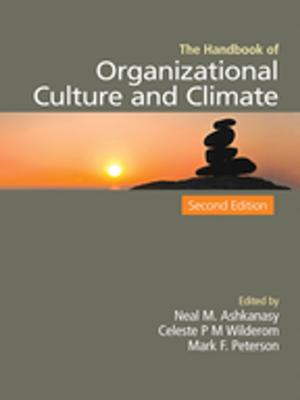 Cover of the book The Handbook of Organizational Culture and Climate by Dr. Janet Heaton