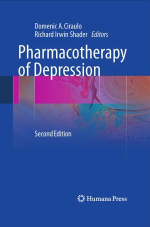 bigCover of the book Pharmacotherapy of Depression by 