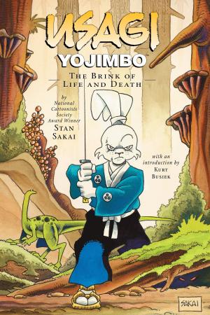 Book cover of Usagi Yojimbo Volume 10: The Brink of Life and Death, 2nd edition