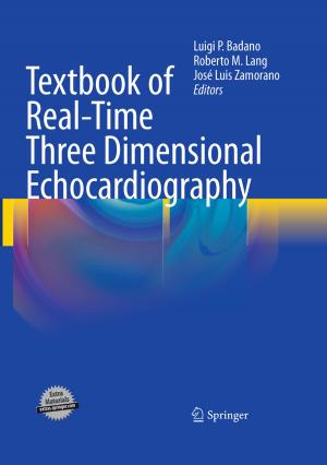 Cover of the book Textbook of Real-Time Three Dimensional Echocardiography by Wojciech Mazur, Marilyn J. Siegel, Tomasz Miszalski-Jamka, Robert Pelberg