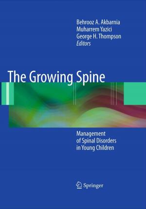Cover of the book The Growing Spine by Katja Richter, Christine Greiff, Norma Weidemann-Wendt