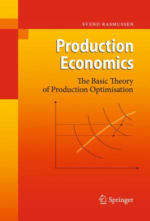 Cover of the book Production Economics by Mathias Scholz