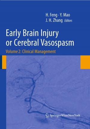 Cover of Early Brain Injury or Cerebral Vasospasm
