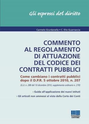 Book cover of Commento al Regolamento di attuazione del Codice dei contratti pubblici