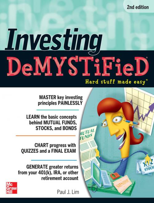 Cover of the book Investing DeMYSTiFieD, Second Edition by Paul Lim, McGraw-Hill Education