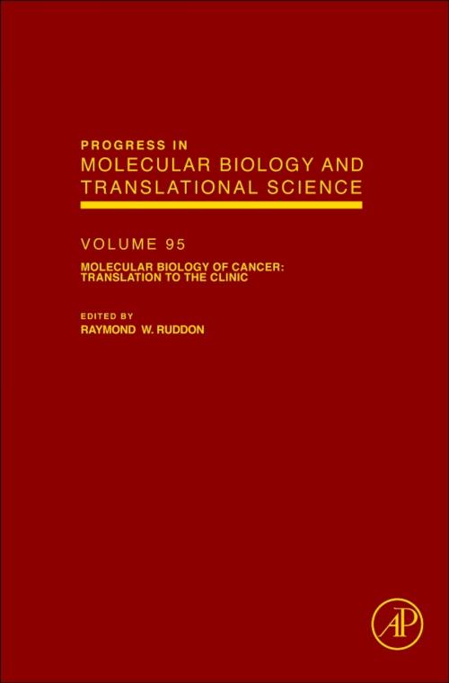 Cover of the book Molecular Biology of Cancer: Translation to the Clinic by Raymond Ruddon, Elsevier Science