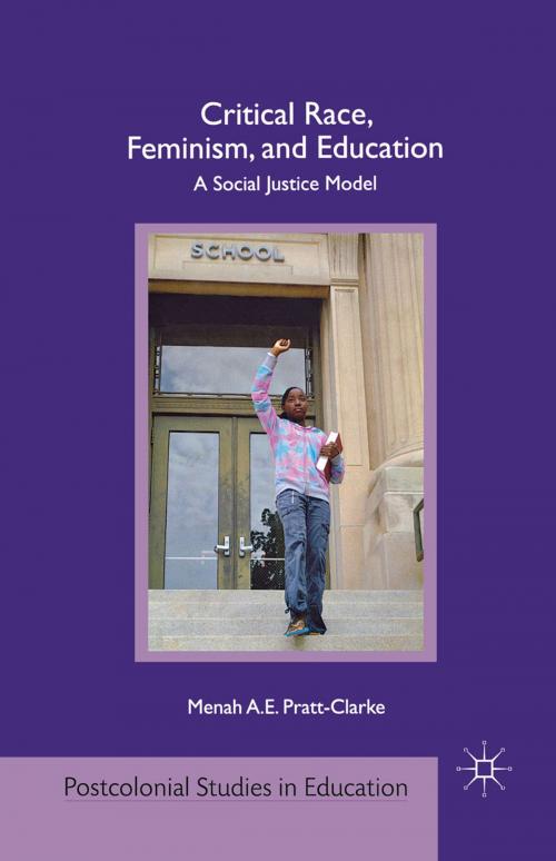 Cover of the book Critical Race, Feminism, and Education by M. Pratt-Clarke, Palgrave Macmillan US