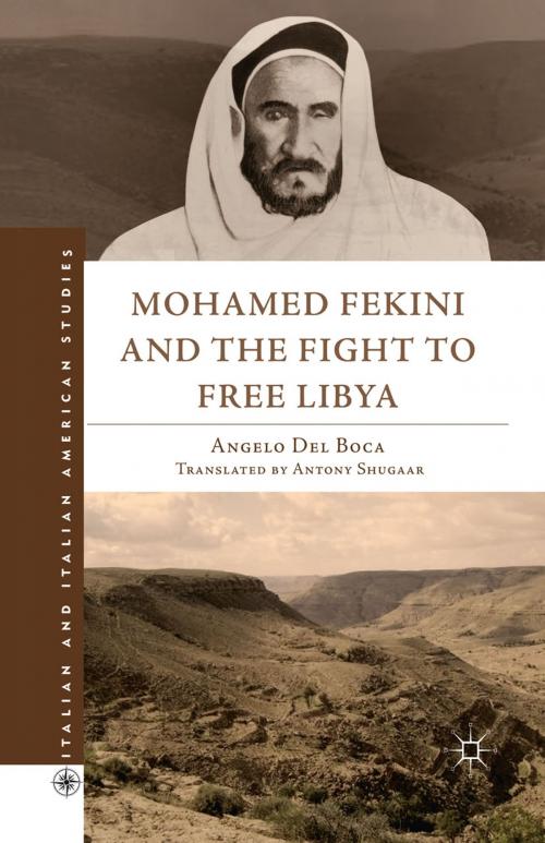 Cover of the book Mohamed Fekini and the Fight to Free Libya by Angelo Del Boca, Palgrave Macmillan US