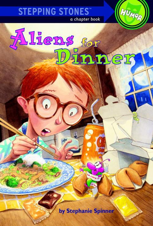 Cover of the book Aliens for Dinner by Stephanie Spinner, Random House Children's Books