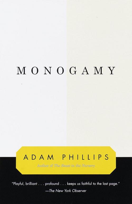 Cover of the book Monogamy by Adam Phillips, Knopf Doubleday Publishing Group