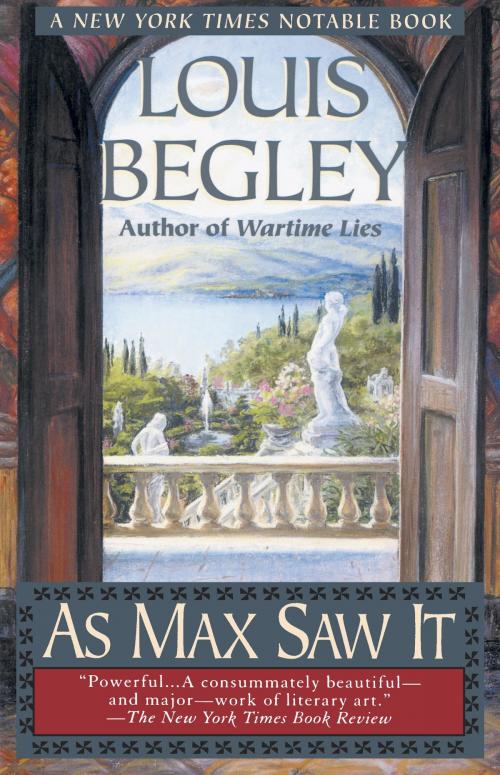 Cover of the book As Max Saw It by Louis Begley, Random House Publishing Group