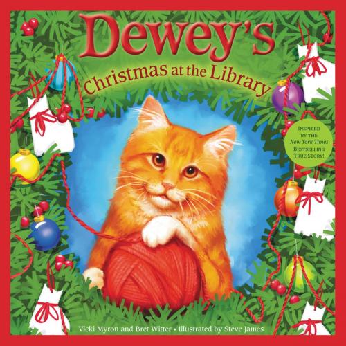 Cover of the book Dewey's Christmas At the Library by Vicki Myron, Little, Brown Books for Young Readers