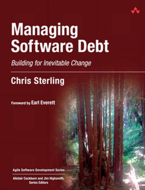 Cover of the book Managing Software Debt by Chris Sterling, Pearson Education