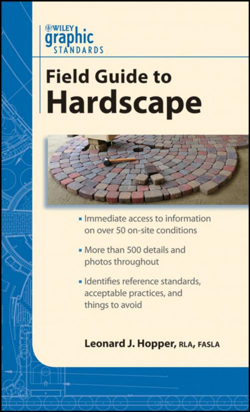 Cover of the book Graphic Standards Field Guide to Hardscape by , Wiley