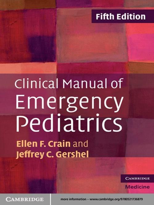 Cover of the book Clinical Manual of Emergency Pediatrics by Sandra J. Cunningham, Cambridge University Press