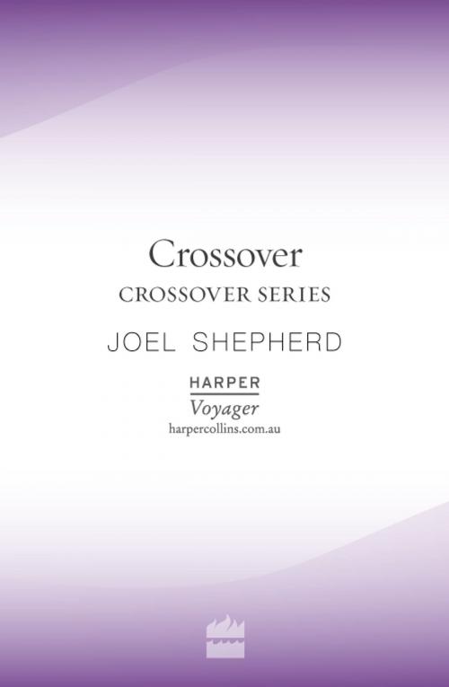 Cover of the book Crossover by Joel Shepherd, Voyager