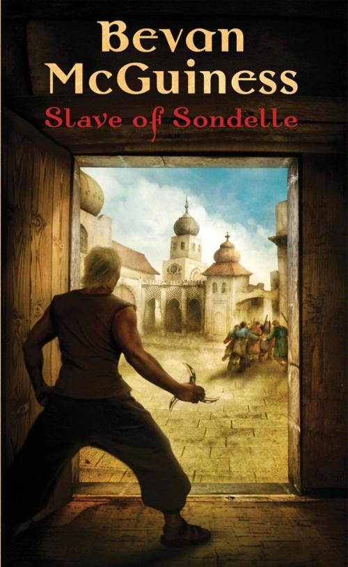 Cover of the book Slave of Sondelle by Bevan McGuiness, Voyager