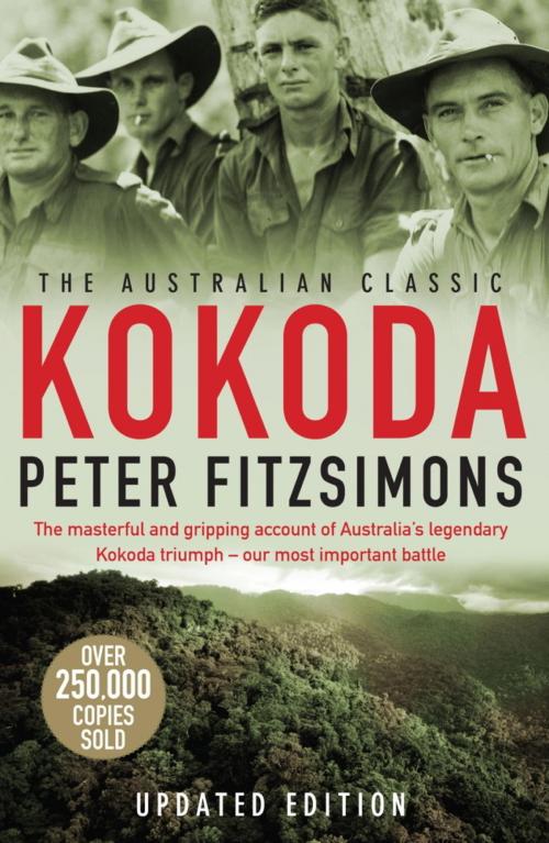 Cover of the book Kokoda by Peter FitzSimons, Hachette Australia