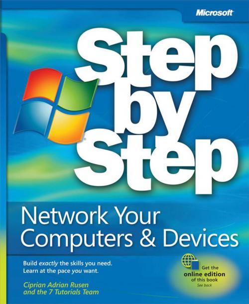 Cover of the book Network Your Computer & Devices Step by Step by Ciprian Rusen, Pearson Education