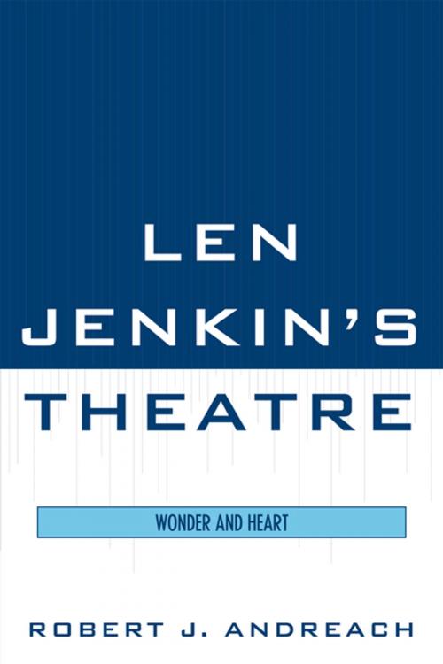 Cover of the book Len Jenkin's Theatre by Robert J. Andreach, UPA