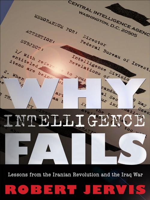 Cover of the book Why Intelligence Fails by Robert Jervis, Cornell University Press