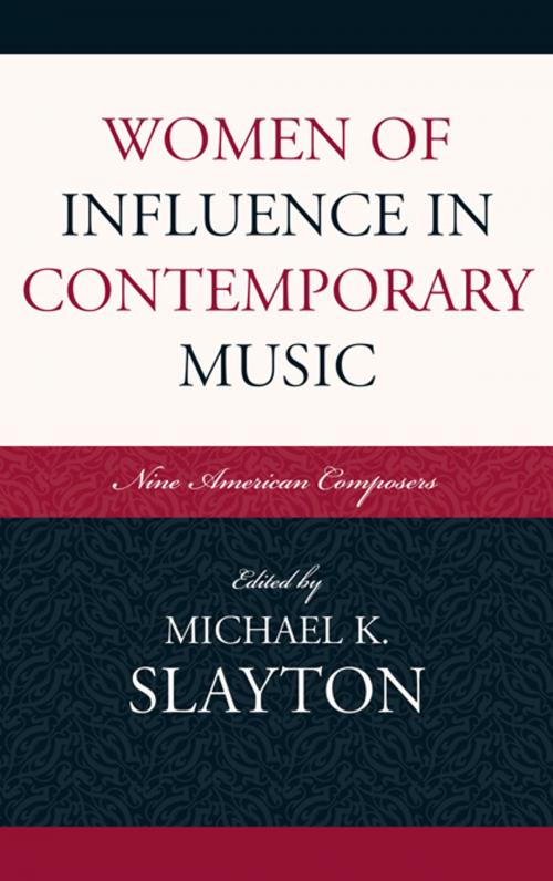 Cover of the book Women of Influence in Contemporary Music by , Scarecrow Press