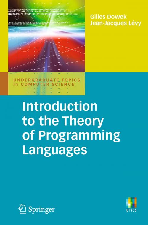 Cover of the book Introduction to the Theory of Programming Languages by Gilles Dowek, Jean-Jacques Lévy, Springer London