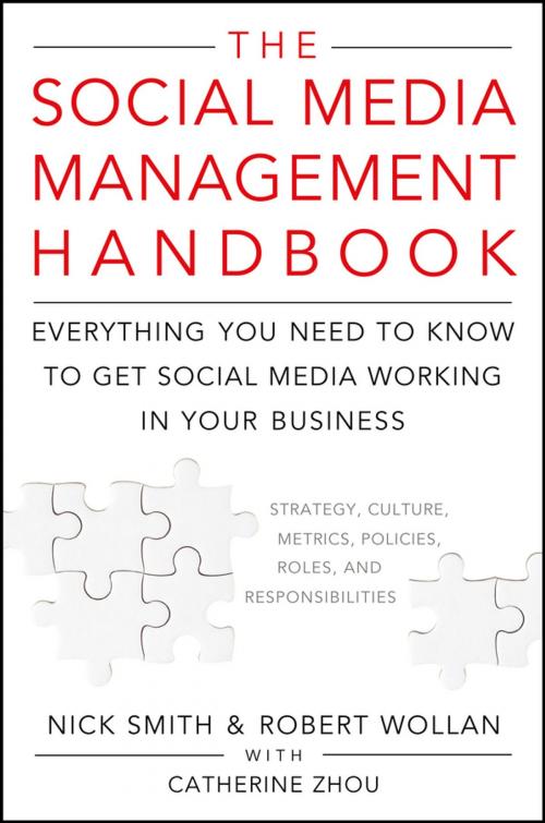 Cover of the book The Social Media Management Handbook by Robert Wollan, Nick Smith, Catherine Zhou, Wiley
