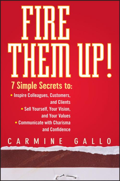 Cover of the book Fire Them Up! by Carmine Gallo, Wiley
